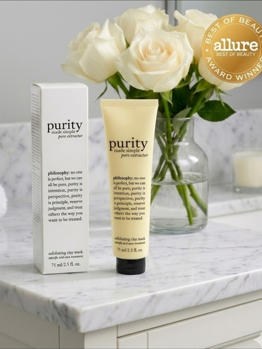 Philosophy Purity Made Simple Pore Extractor Mask ☆Allure Award Winner☆